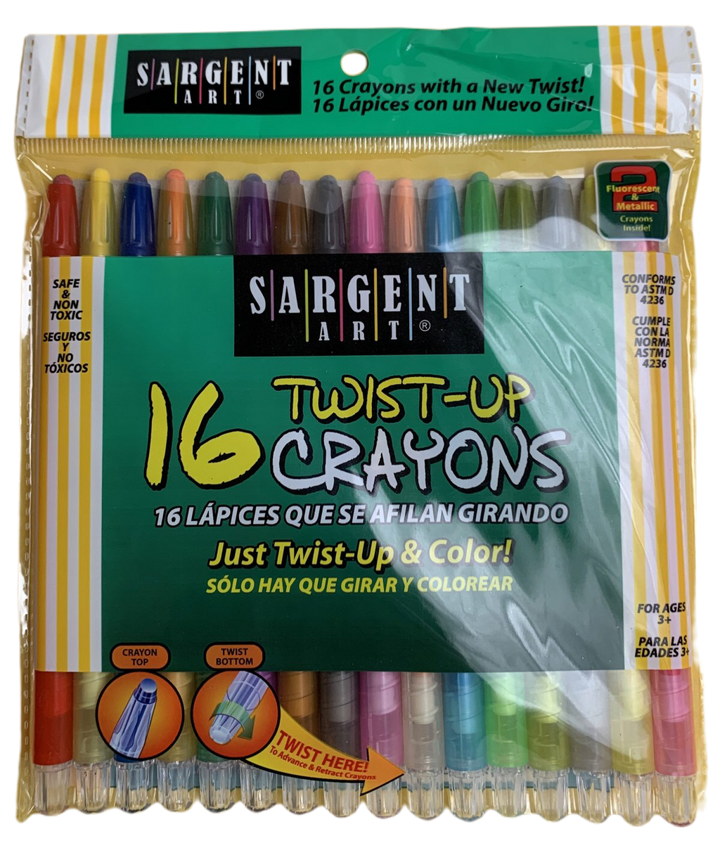 Sargent Art - Sargent Art, Crayons, Twist Up (8 count)