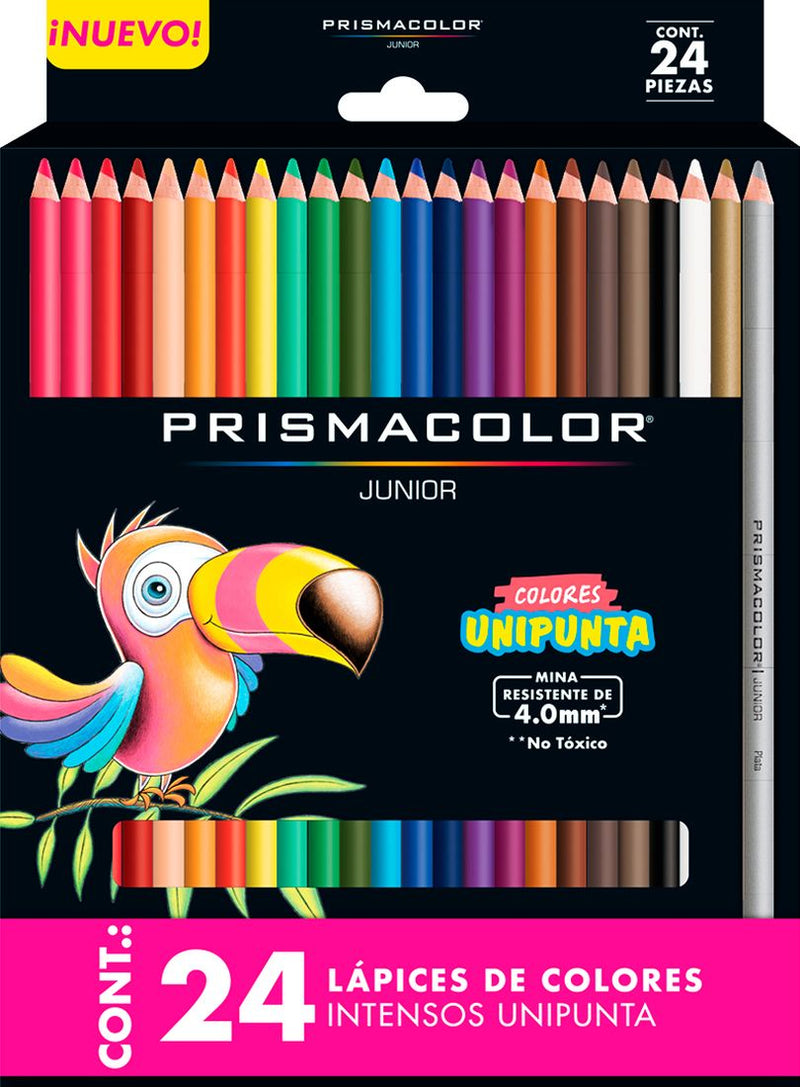 LAPICES DE COLOREAR DE 24 COLORES PRISMACOLOR JUNIOR