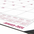 CALENDARIO DE ESCRITORIO 2024 17" X 22" BROWNLINE