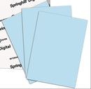 PAPEL CARTULINA CARTA COLOR AZUL PAQUETE DE 50 HOJAS