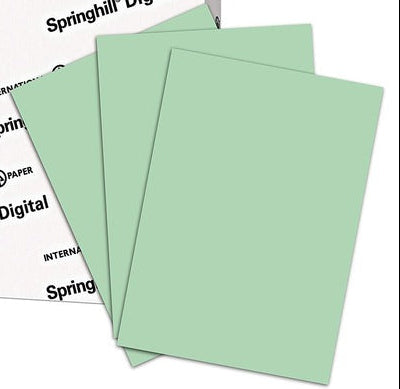 PAPEL CARTULINA CARTA COLOR VERDE PAQUETE DE 50 HOJAS