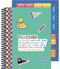 PLANNER BOOK PARA MAESTROS 12 MESES  8.4" X 10.9"  WE STICK TOGETHER 128 PGS