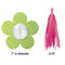 DECORACION FLOWERS AND TASSELS PAQ-12 PIEZAS CARSON DELLOSA