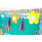 DECORACION FLOWERS AND TASSELS PAQ-12 PIEZAS CARSON DELLOSA