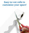 FRISOS EN ROLLO 2 1/4" X 36' BLANCO CARSON DELLOSA
