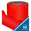 FRISOS EN ROLLO 2¼" X 65' ROJO CARSON DELLOSA
