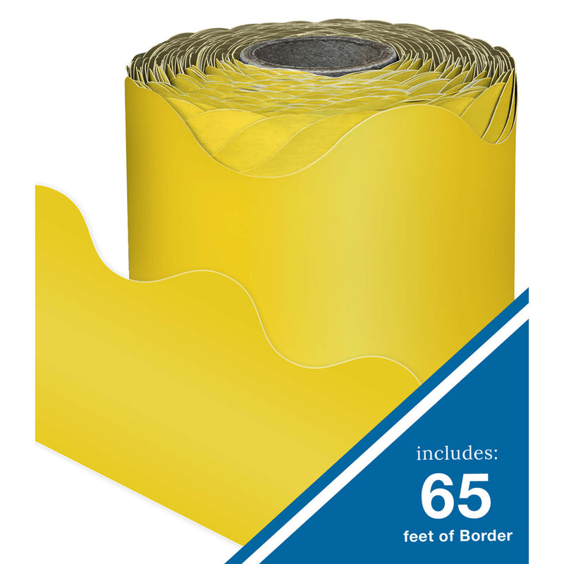 FRISOS EN ROLLO 2 1/4" X 65' AMARILLO CARSON DELLOSA