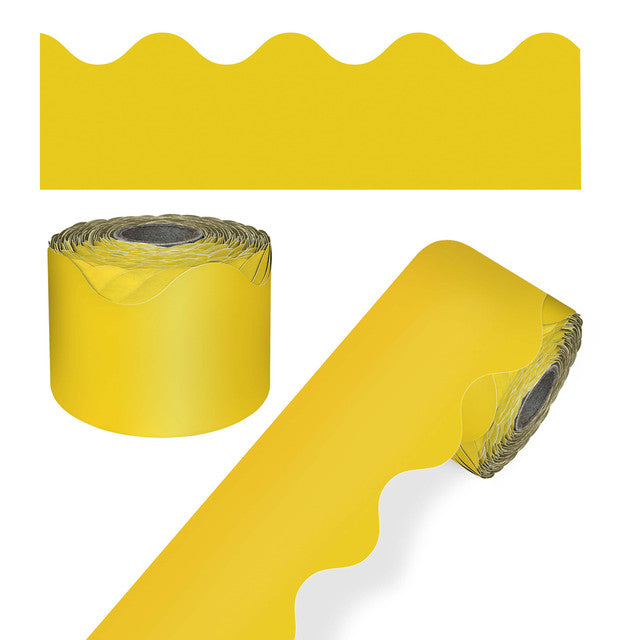 FRISOS EN ROLLO 2 1/4" X 65' AMARILLO CARSON DELLOSA