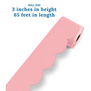 FRISOS EN ROLLO 3" X 65' DUSTY ROSE CARSON DELLOSA
