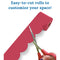 FRISOS EN ROLLO 3" X 65' BERRY RED CARSON DELLOSA