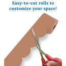 FRISOS EN ROLLO 3" X 65' CINNAMON SPICE CARSON DELLOSA