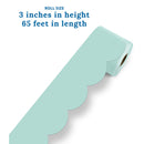 FRISOS EN ROLLO 3" X 65' SEA GLASS GREEN CARSON DELLOSA