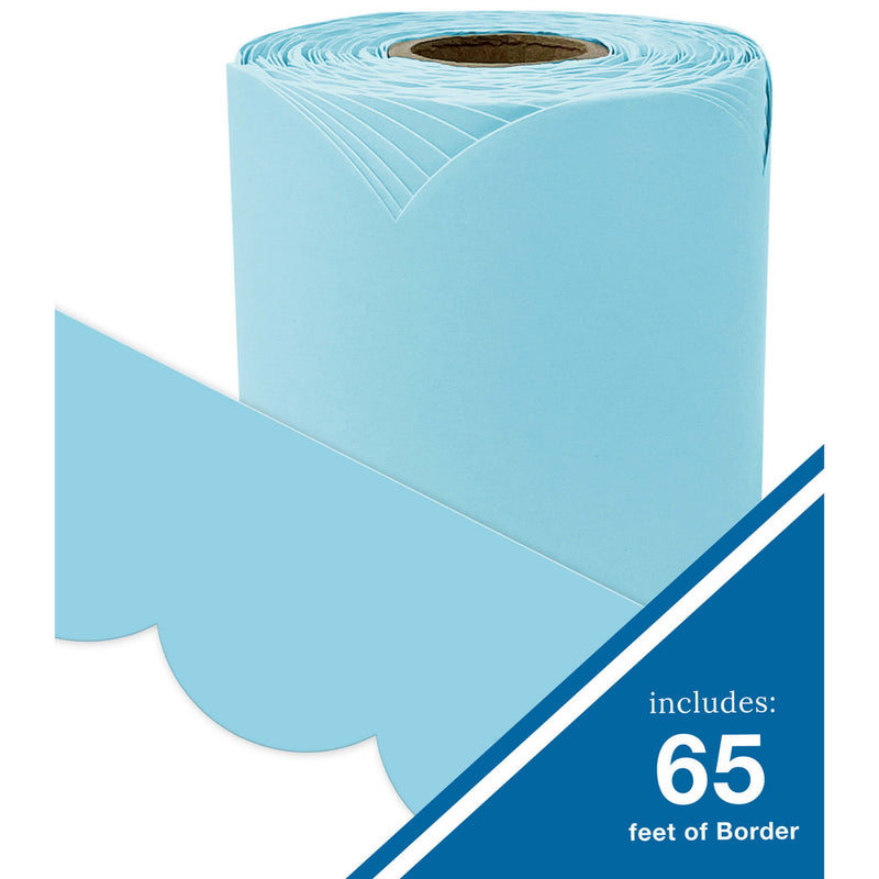 FRISOS EN ROLLO 3" X 65' SKY BLUE CARSON DELLOSA