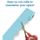 FRISOS EN ROLLO 3" X 65' SKY BLUE CARSON DELLOSA