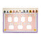 FRISOS EN ROLLO 3" X 65' LILAC CARSON DELLOSA