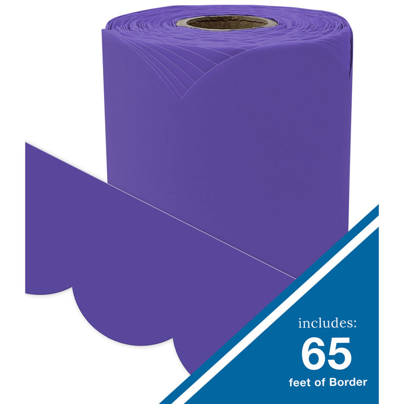 FRISOS EN ROLLO 3" X 65' DEEP PURPLE CARSON DELLOSA