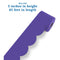 FRISOS EN ROLLO 3" X 65' DEEP PURPLE CARSON DELLOSA