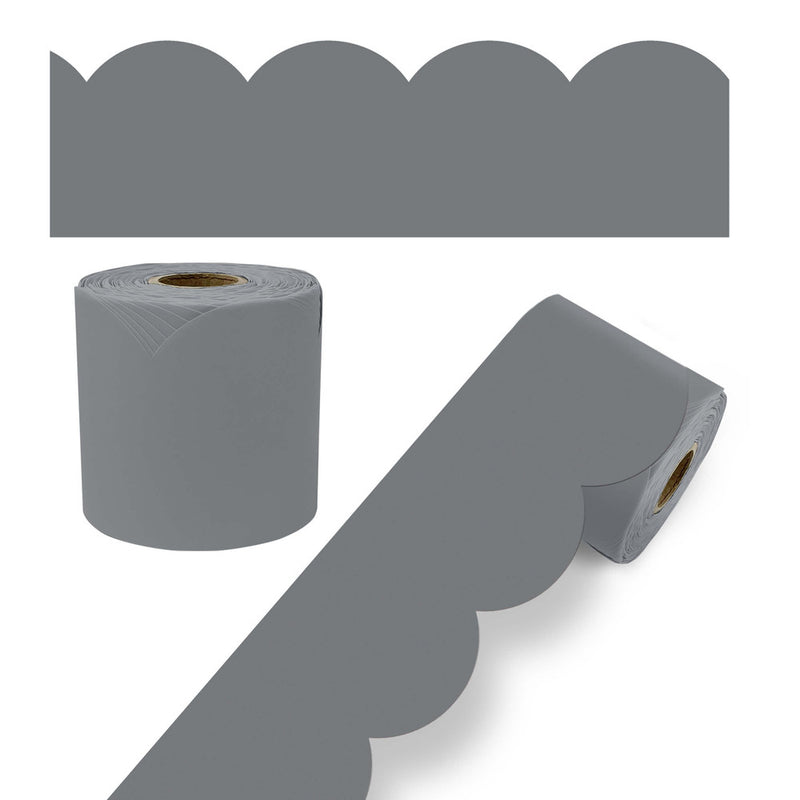 FRISOS EN ROLLO 3" X 65' STEEL GRAY CARSON DELLOSA
