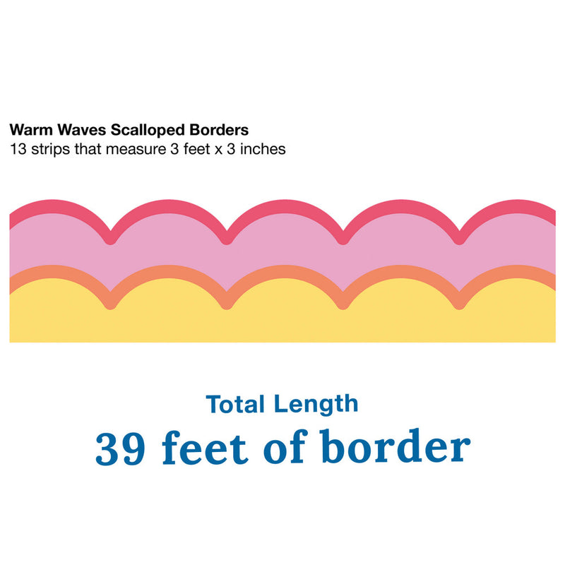 FRISOS BORDE ESCALPADO WARM WAVES 39' CARSON DELLOSA
