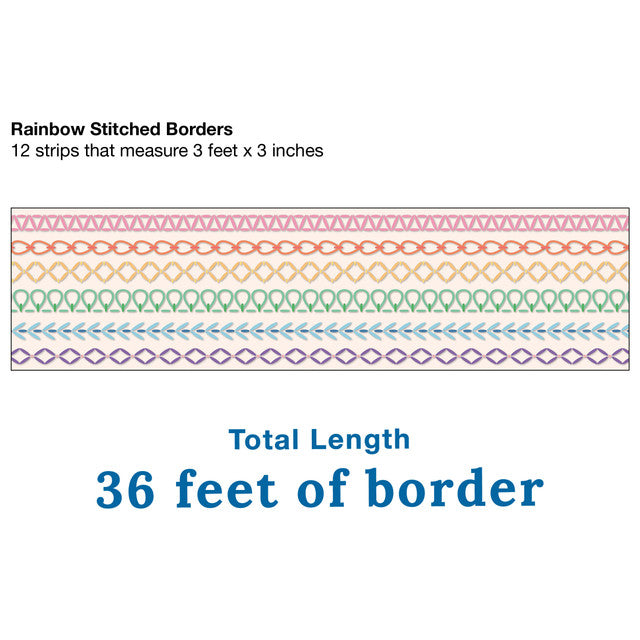 FRISOS RAINBOW STITCHED 36' CARSON DELLOSA
