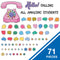 DECORACION HELLO! CALLING ALL AMAZING STUDENTS  SET DE 71 PIEZAS CARSON DELLOSA