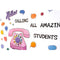 DECORACION HELLO! CALLING ALL AMAZING STUDENTS  SET DE 71 PIEZAS CARSON DELLOSA
