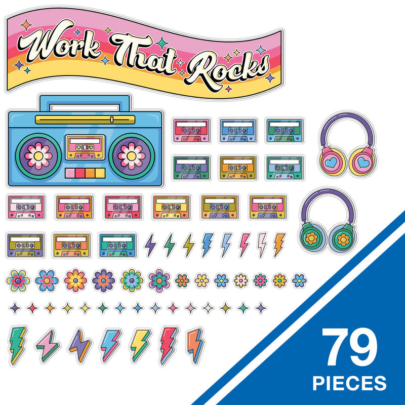 DECORACION WORK THAT ROCKS SET DE 79 PIEZAS CARSON DELLOSA