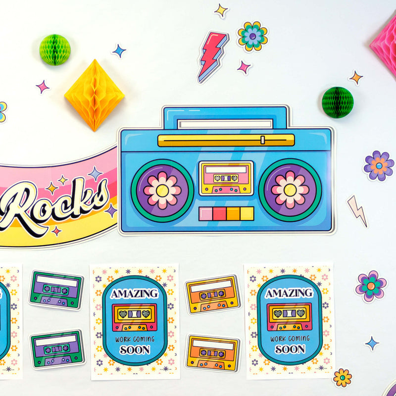 DECORACION WORK THAT ROCKS SET DE 79 PIEZAS CARSON DELLOSA