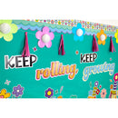 DECORACION KEEP ROLLING, KEEP GROWING SET DE 103 PIEZAS CARSON DELLOSA