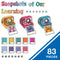 DECORACION SNAPSHOTS OF OUR LEARNING SET DE 83 PIEZAS CARSON DELLOSA