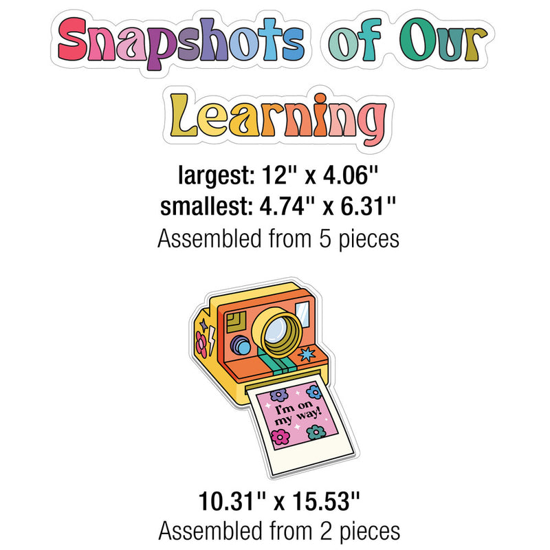 DECORACION SNAPSHOTS OF OUR LEARNING SET DE 83 PIEZAS CARSON DELLOSA