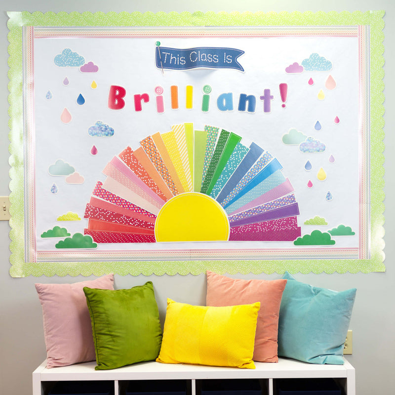DECORACION THIS CLASS IS BRILLIANT! PAQ-69 PIEZAS CARSON DELLOSA
