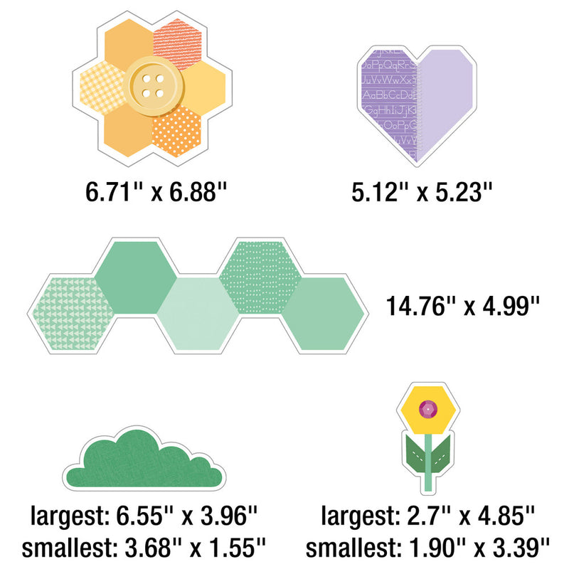 DECORACION CRAFTING A GREAT YEAR! SET DE 64 PIEZAS CARSON DELLOSA