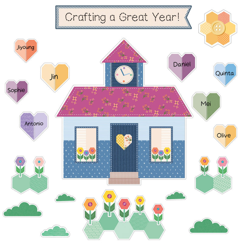 DECORACION CRAFTING A GREAT YEAR! SET DE 64 PIEZAS CARSON DELLOSA