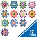 DECORACION FLORES GRANDES RETRO MIX PQ-12 CARSON DELLOSA