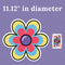DECORACION FLORES GRANDES RETRO MIX PQ-12 CARSON DELLOSA