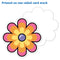 DECORACION FLORES GRANDES RETRO MIX PQ-12 CARSON DELLOSA