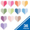 DECORACION CORAZONES HECHOS A MANO PQ-36 CARSON DELLOSA