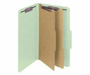 PARTITION FOLDER TAMAÑO LEGAL 2 PARTICIONES CJ-10 VERDE A&S