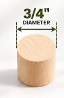 PALO DE MADERA DE 3/4" x 36"  each