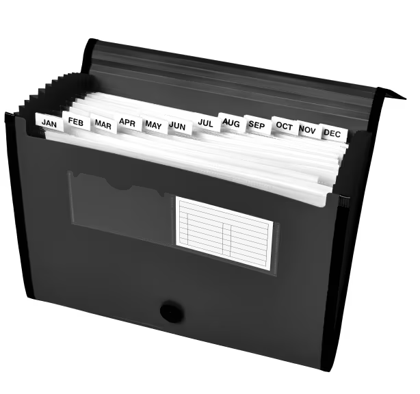 ARCHIVO DE ACORDEON 13 DIVISIONES PLASTICO TAMAÑO CARTA AVERY