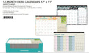 CALENDARIO DE ESCRITORIO 2026 11" X 17" PERFECT TIMING