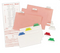 INDEX TABS DE COLORES DE 1" PQ-25 AVERY