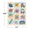 STICKER MOTIVADORES RETRO REMIX PQ-72 CARSON DELLOSA