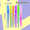 BOLIGRAFO DE GEL GELUXE COLORES FLUORESCENTES SET DE 6 BAZIC