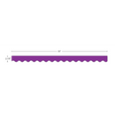 FRISOS BORDE ESCALPADO VIOLETA (PURPLE) 35' TEACHER CREATED