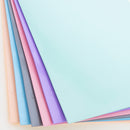 TWIN-POCKET FOLDER GLOSSY TAMAÑO CARTA COLORES PASTELES BAZIC