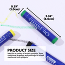 TIZA OIL PASTELS DE 12 COLORES BAZIC