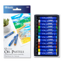 TIZA OIL PASTELS DE 12 COLORES BAZIC