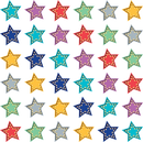 DECORACION ESTRELLAS (MARQUEE STARS) MINI ACCENTS PQ-36 TEACHER CREATED